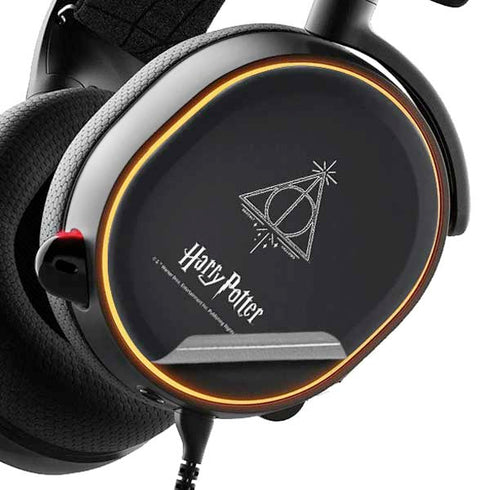 Wizarding Worlds Harry Potter Deathly Hallows Symbol SteelSeries Arctis 3 Skin